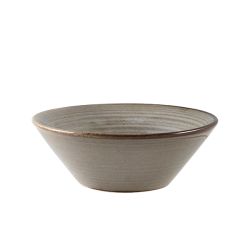 Terra Porcelain Grey Conical Bowl 14cm - Pack of 6