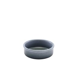 Forge Graphite Stoneware Tapas Dish 10cm - Pack of 6