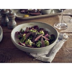 Terra Porcelain Grey Round Bowl 11.5cm - Pack of 6