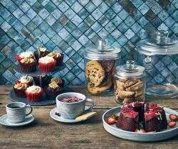 GenWare Glass Biscotti Jar 3.7L - Pack of 6
