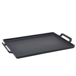 GenWare Cast Iron Rectangular Platter 28 x 20cm - Pack of 6