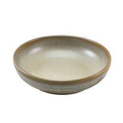 Terra Porcelain Matt Grey Coupe Bowl 23cm - Pack of 6