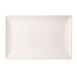 Luna Stoneware White Rectangular Plate 30 x 20cm/ 12 x 8