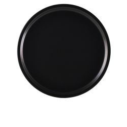 Luna Stoneware Black Pizza Plate 33cm/ 13
