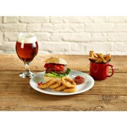 Enamel Mug Red 36cl/ 12.5oz - Pack of 12