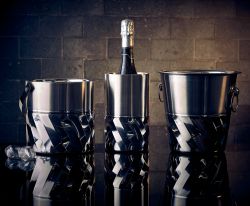 GenWare Stainless Steel Swirl Wine Bucket