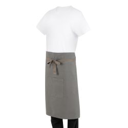 Southside Cotton Canvas Bistro Apron Khaki