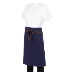 Southside Cotton Canvas Bistro Apron Navy