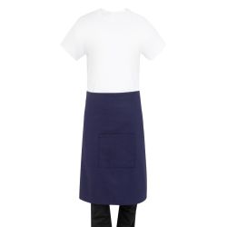 Southside Cotton Canvas Bistro Apron Navy