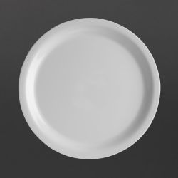 Olympia Kristallon Melamine Narrow Rimmed Plates 267mm (12 pack)