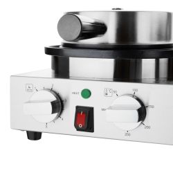 Buffalo Double Round Belgian Waffle Maker