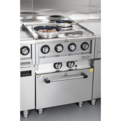Buffalo 600 Series 4 Ring Electric Hob