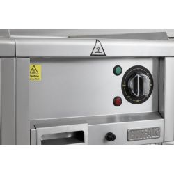 Buffalo 600 Series Ribbed Electric Griddle 400mm