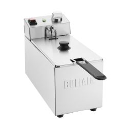 Buffalo Single Tank Single Basket 3Ltr Countertop Fryer 2kW