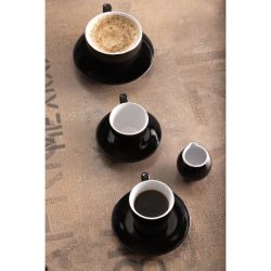 Olympia Cafe Saucer Black (12 Pack)