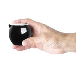 Olympia Cafe Milk Jug Black - 70ml 2.36fl oz (6 Pack)