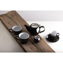 Olympia Cafe Aroma Mug Black - 340ml (6 pack)