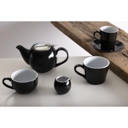 Olympia Cafe Aroma Mug Black - 340ml (6 pack)