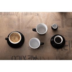 Olympia Cafe Saucer Black (12 Pack)