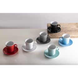 Olympia Cafe Flat White Charcoal - 170ml 5.74fl oz (12 Pack)
