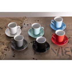 Olympia Cafe Flat White Charcoal - 170ml 5.74fl oz (12 Pack)