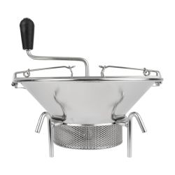 Triturator Stainless Steel - 35cm with Sieve 3mm