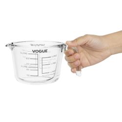 Vogue Glass Measuring Jug 500ml