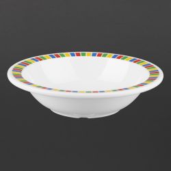 Olympia Kristallon Fairground Melamine Bowls 150mm (12 pack)