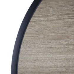 Bolero Marston Round Outdoor Table Black 700mm