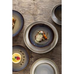 Olympia Birch Aubergine Deep Bowl 460ml (6 pack)