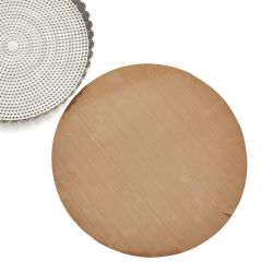 De Buyer Special Non-stick Baking Sheet for 28cm Round Fluted Tart Mould (2 Pack)