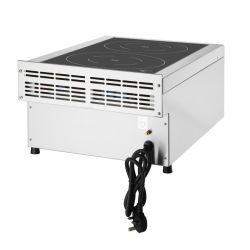 Buffalo 600 Series Double Zone Induction Hob 3kW