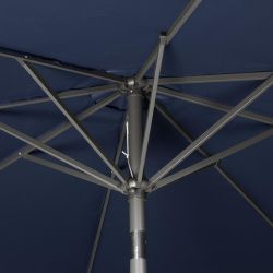 Bolero Seville Round Parasol 3m Diameter Navy Blue