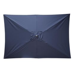 Bolero Seville Square Parasol 2x3m Navy Blue