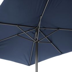 Bolero Seville Square Parasol 2x3m Navy Blue