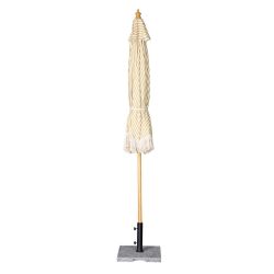 Bolero Sicily Round Striped Parasol 2.5m Diameter