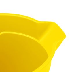 Jantex Yellow Graduated Bucket with Pouring Lip 10ltr
