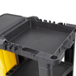 Jantex Cleaning Trolley Black