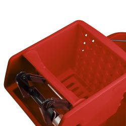 Jantex 30ltr Mop Bucket with Foot Pedal release - Red