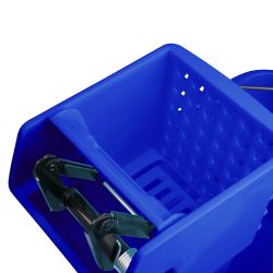 Jantex 30ltr Mop Bucket with Foot Pedal release - Blue