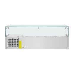Polar G-Series Countertop Prep Fridge 4x GN 1/3 & 1x 1/2GN