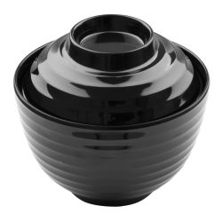 Olympia Kristallon Fusion Melamine Miso Bowls 240ml (6 pack)