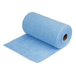 Nisbets Essentials Blue Micro Fibre Cloth 300x300mm - Roll of 50 tear-off sheets (Pack of 50)