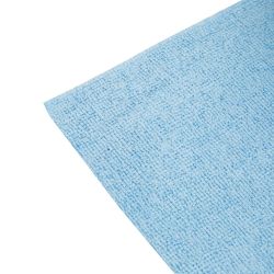 Nisbets Essentials Blue Micro Fibre Cloth 300x300mm - Roll of 50 tear-off sheets (Pack of 50)