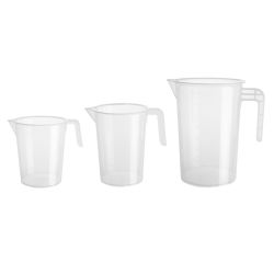 Nisbets Essentials Polypropylene Measuring Jug 1Ltr