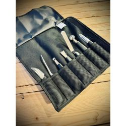 Dick Knives Garnishing Set (Set of 7 Pieces with Roll Bag)