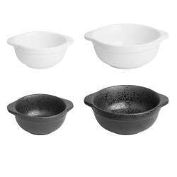 Olympia Fusion Eared Bowls 640ml (4 pack)