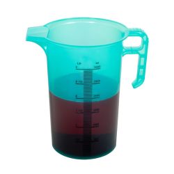 Pro-Measures Polypropylene Measuring Jug Green 3Ltr