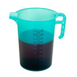 Pro-Measures Polypropylene Measuring Jug Green 5Ltr