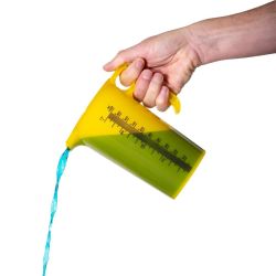 Pro-Measures Polypropylene Measuring Jug Yellow 1Ltr